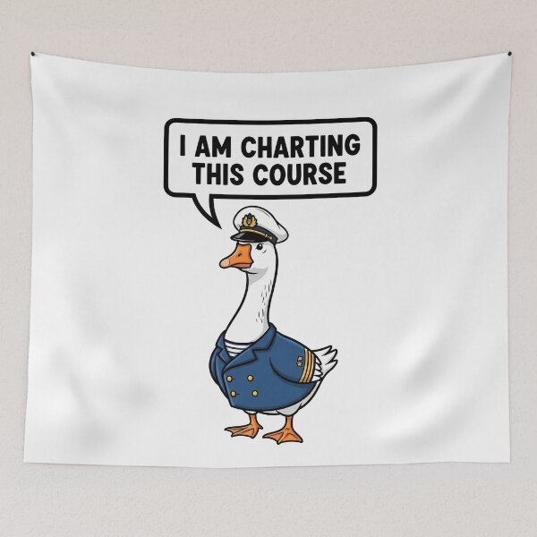 Item preview, Captain Goose Charting Course Leader designed and sold by k3rstman1.