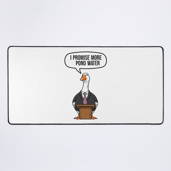Item preview, Goose Politician Pond Water Promise designed and sold by k3rstman1.