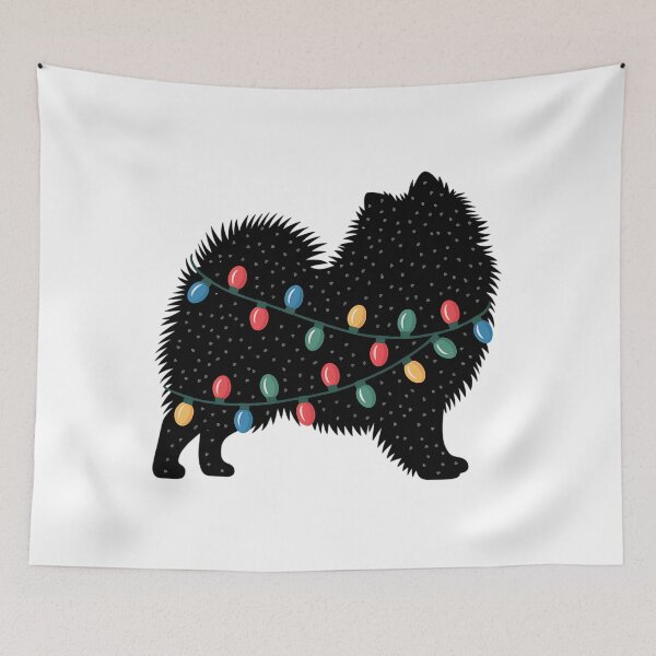 Item preview, Christmas Lights Pomeranian Cute Dog Lovers designed and sold by brynatshop.