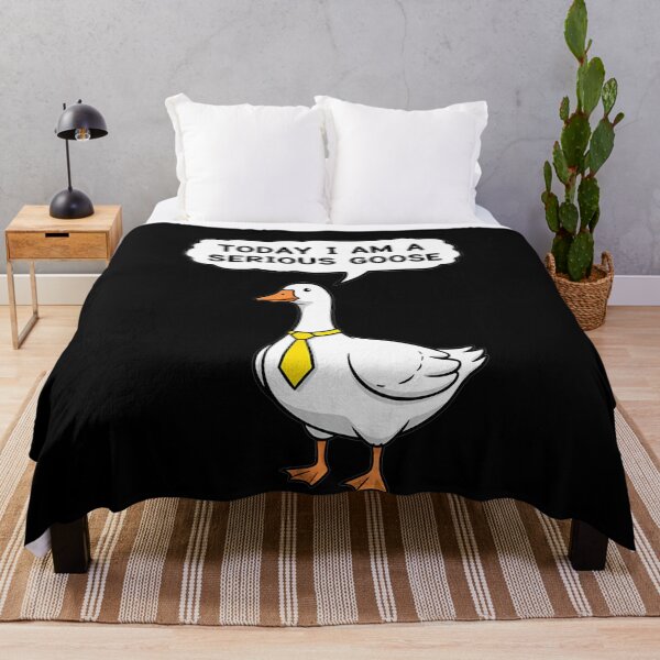 Item preview, Serious Goose Funny Tie Humor Bird designed and sold by k3rstman1.