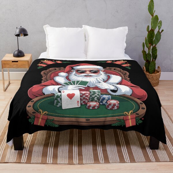 Item preview, Poker Santa Poker Player Ugly Christmas designed and sold by brynatshop.