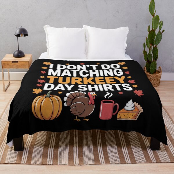 Item preview, Thanksgiving Couple Funny I Don't Do Matching Turkey Day designed and sold by VladoZork.