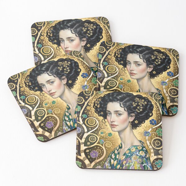 Item preview, Portrait of Sonja Knips by Gustav Klimt designed and sold by Tamas Das.