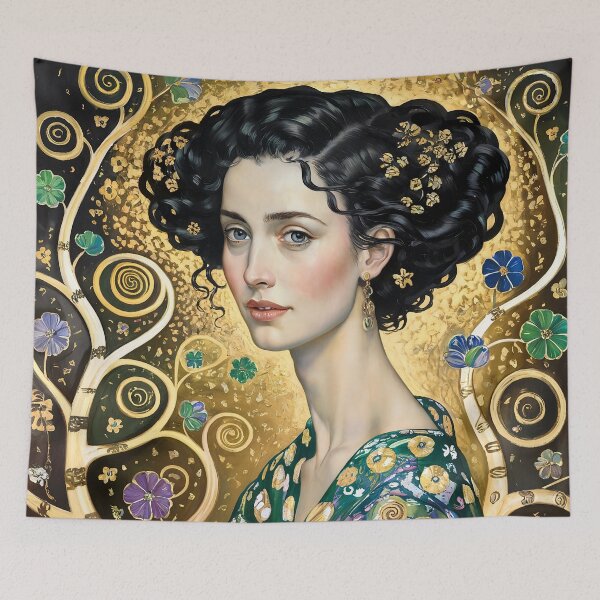 Item preview, Portrait of Sonja Knips by Gustav Klimt designed and sold by Tamas Das.