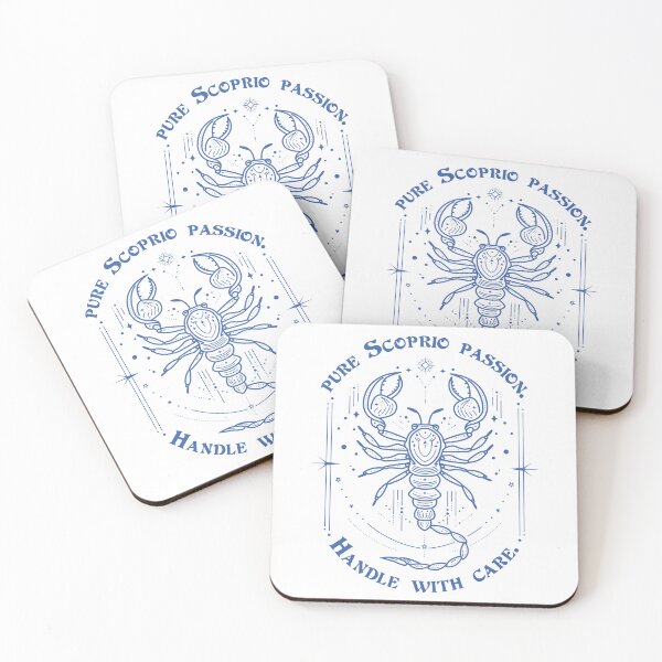 Item preview, Pure Scorpio Passion – Handle With Care | Scorpio Zodiac Design designed and sold by GraphicGreets.