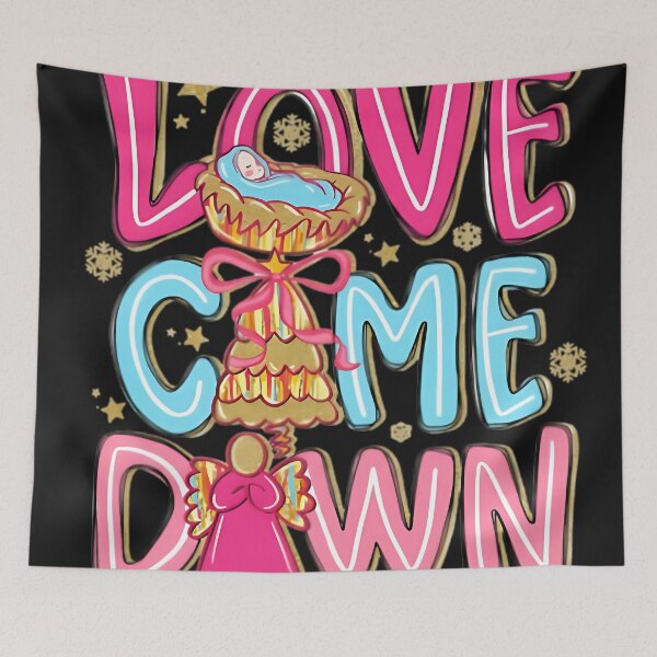 Item preview, Love Came Down Luke 2:11 Christian Christmas Nativity Design designed and sold by campbellbrent.