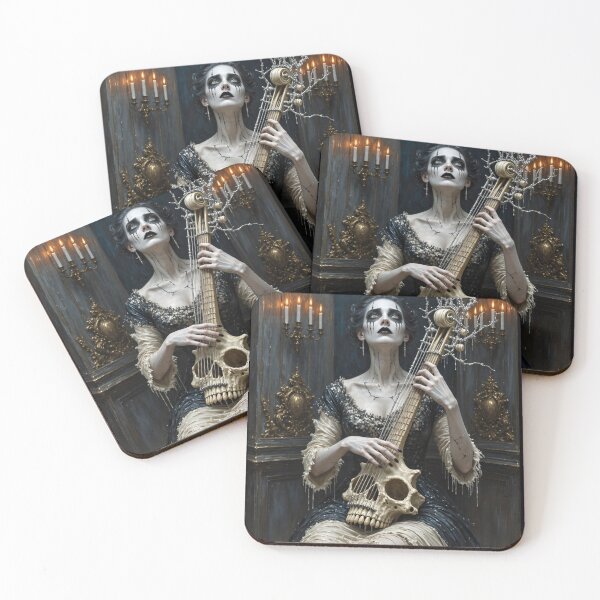 Item preview, The Bone Harpist designed and sold by ArtiQreate.
