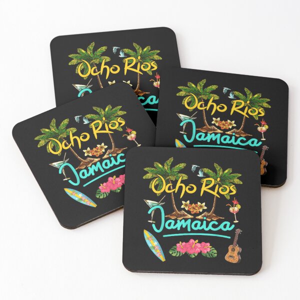 Item preview, Ocho Rios Jamaica Beach Summer Palm Surf designed and sold by SlogariArt.