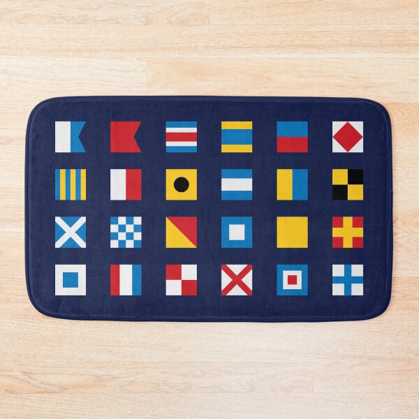 Item preview, Nautical flags, sailing, Maritime signal flags designed and sold by CaptainDell.