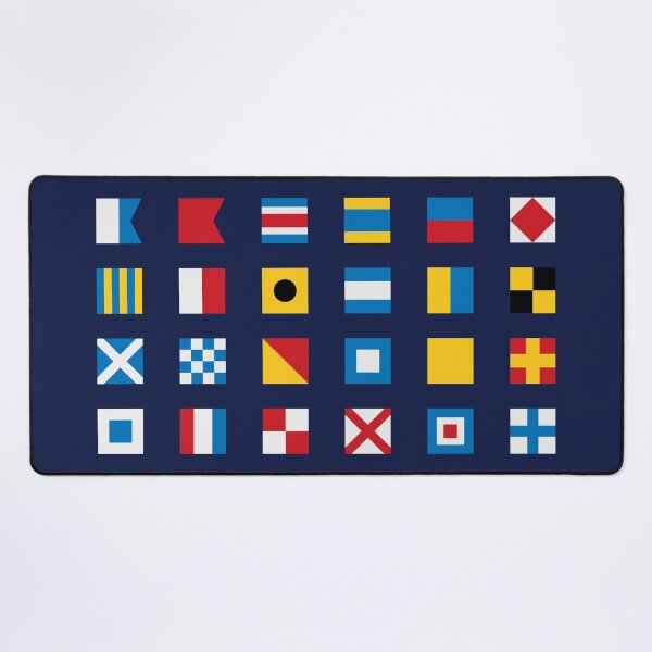 Item preview, Nautical flags, sailing, Maritime signal flags designed and sold by CaptainDell.
