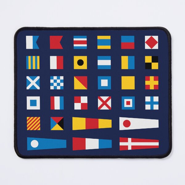 Item preview, Nautical flags, sailing, Maritime signal flags designed and sold by CaptainDell.