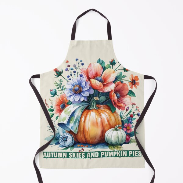 Item preview, Cute Fall Vibe Floral Pumpkin Art for Halloween, Autumn Season and thanksgiving designed and sold by RSDigitalPrintDesign.