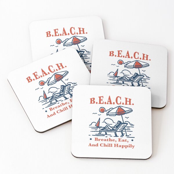 Item preview, B.E.A.C.H. – Breathe, Eat, And Chill Happily designed and sold by Milena R..