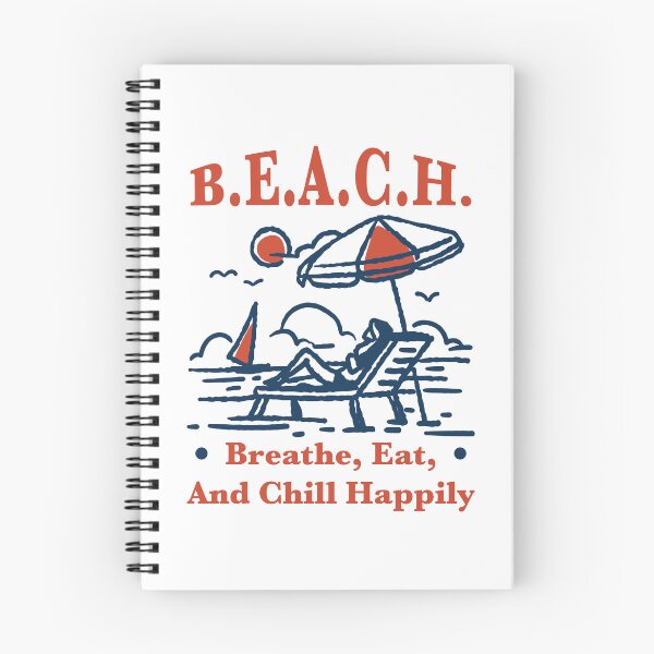 Item preview, B.E.A.C.H. – Breathe, Eat, And Chill Happily designed and sold by Milena R..