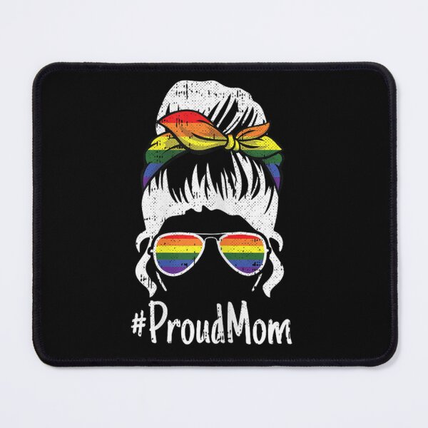 Item preview, Proud Mom Gay Pride Rainbow Flag Lgbt Q Ally Mama Mother designed and sold by SlogariArt.
