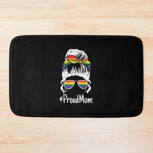 Item preview, Proud Mom Gay Pride Rainbow Flag Lgbt Q Ally Mama Mother designed and sold by SlogariArt.