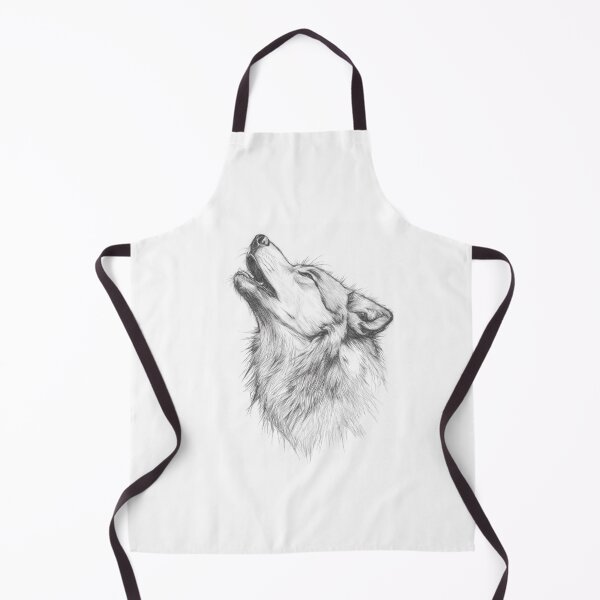 Item preview, Howling Wolf designed and sold by Leon Woods Pencil Art.
