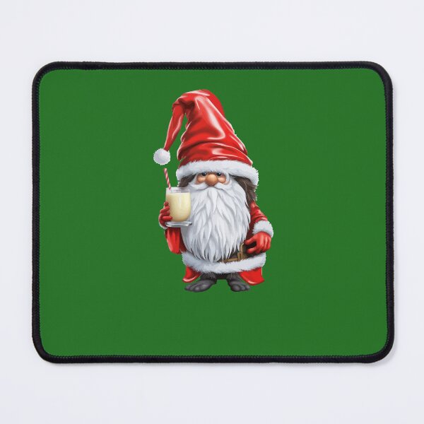 Item preview, Norwegian Nisse Gnome Gonk Holding A Glass Of Egg Nog designed and sold by taiche.