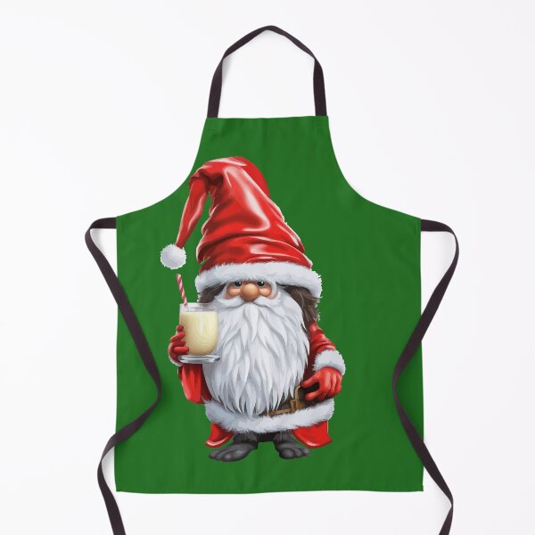 Item preview, Norwegian Nisse Gnome Gonk Holding A Glass Of Egg Nog designed and sold by taiche.