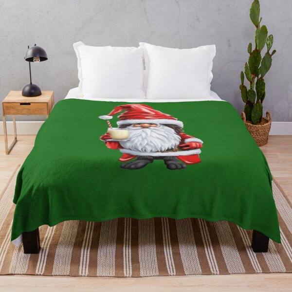Item preview, Norwegian Nisse Gnome Gonk Holding A Glass Of Egg Nog designed and sold by taiche.
