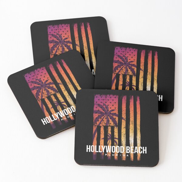 Item preview, Hollywood Beach Usa Florida designed and sold by SlogariArt.
