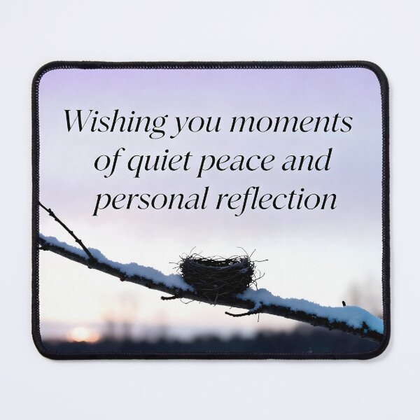 Item preview, Serene Winter Peace And Reflection designed and sold by Linnea-Arts.