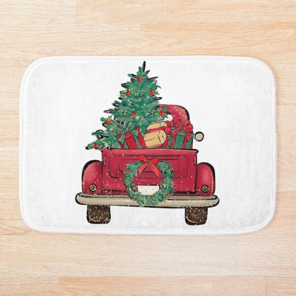 Item preview, Vintage Merry Christmas Red Truck Funny Xmas Tree Boys Men designed and sold by Brettgison.
