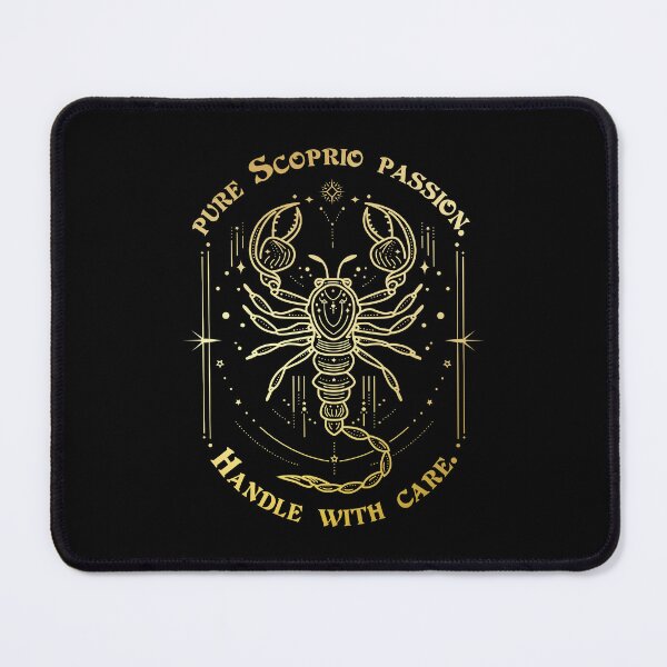 Item preview, Pure Scorpio Passion – Handle With Care | Scorpio Zodiac Design designed and sold by GraphicGreets.