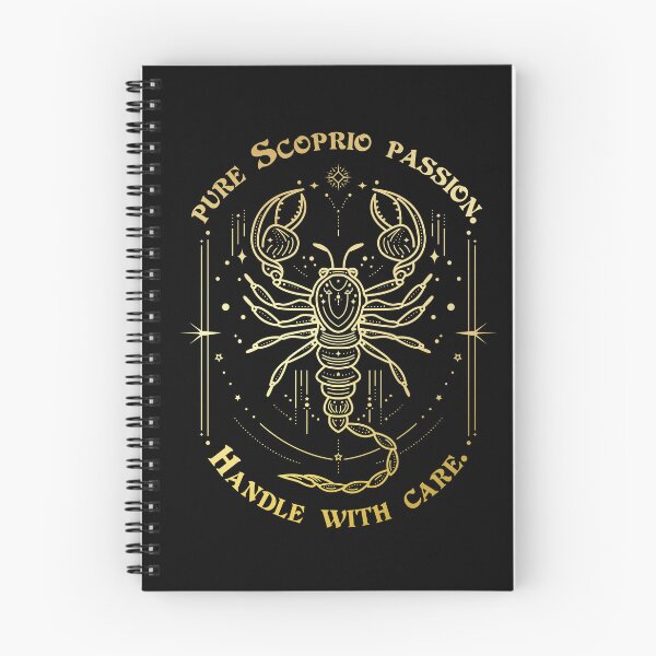 Item preview, Pure Scorpio Passion – Handle With Care | Scorpio Zodiac Design designed and sold by GraphicGreets.