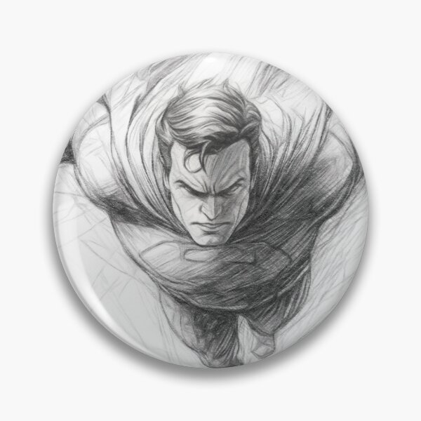 Item preview, Dynamic Superhero Sketch designed and sold by Leon Woods Pencil Art.