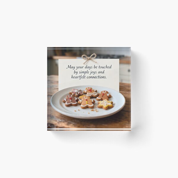 Item preview, Rustic Gingerbread Simple Joys Christmas designed and sold by Linnea-Arts.