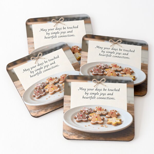 Item preview, Rustic Gingerbread Simple Joys Christmas designed and sold by Linnea-Arts.