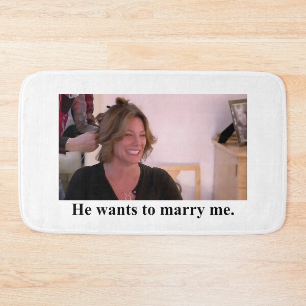 Item preview, He Wants To Marry Me - Luann De Lesseps Meme, Real Housewives designed and sold by DakirooStudio.