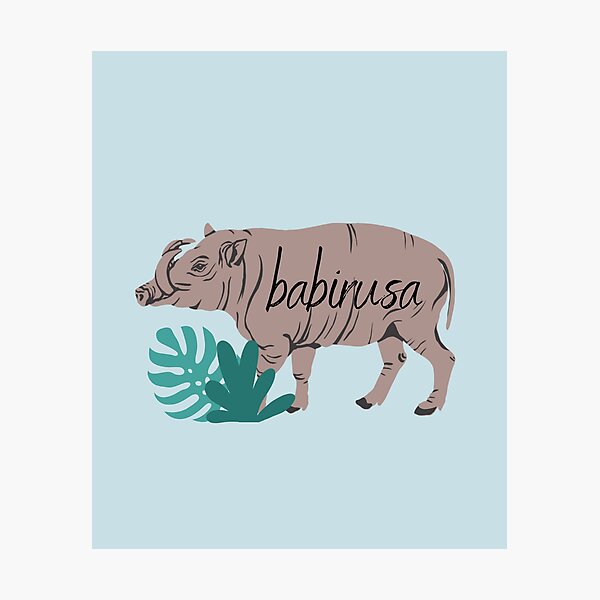 Item preview, Babirusa designed and sold by AnulaArt.