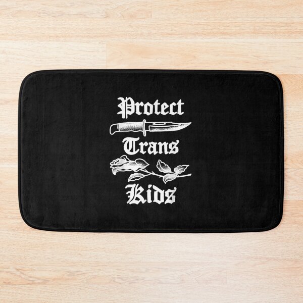 Item preview, Protect Trans Kids Knife Lgbtq Rose Ally Trans Pride Flag designed and sold by SlogariArt.