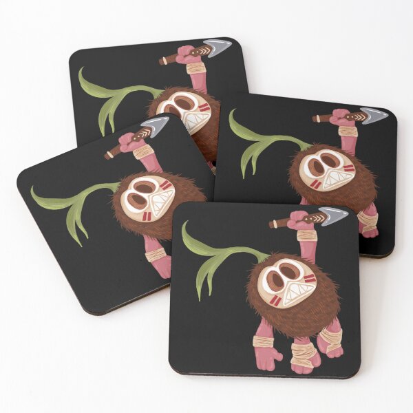 Item preview, Kakamora The Cute Coconut Monster  Active T-Shirt designed and sold by janetz9terri.