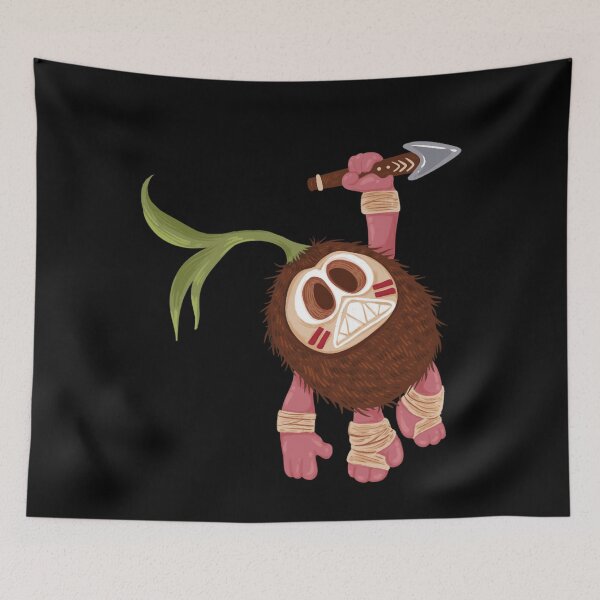 Item preview, Kakamora The Cute Coconut Monster  Active T-Shirt designed and sold by janetz9terri.