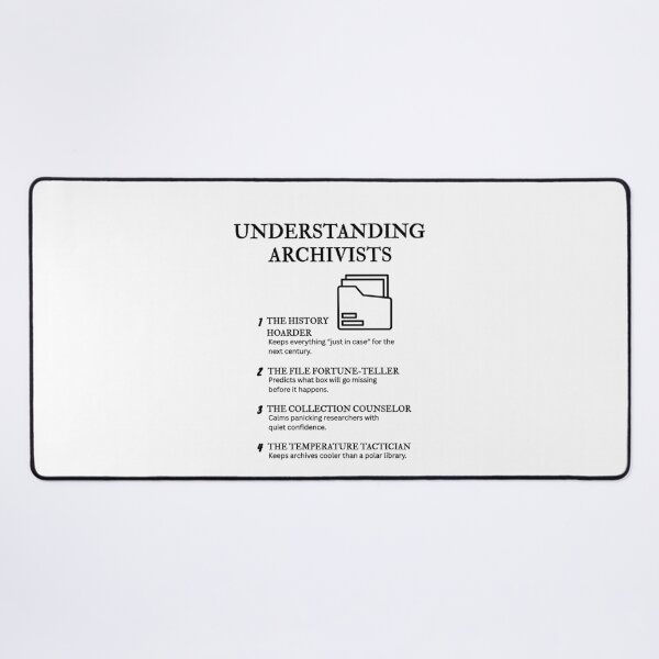 Item preview, Understanding Archivists – The Organized Chaos Edition designed and sold by PsyFlow35.
