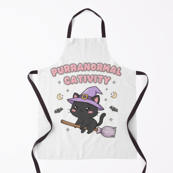 Item preview, Purranormal Cativity – Cute Halloween Witch Cat designed and sold by House of Angel Jams.