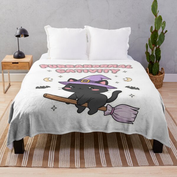 Item preview, Purranormal Cativity – Cute Halloween Witch Cat  designed and sold by House of Angel Jams.