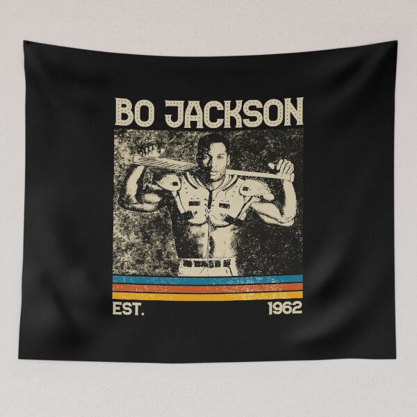 Item preview, Bo Jackson 1962 Retro Style  designed and sold by Homealone914.