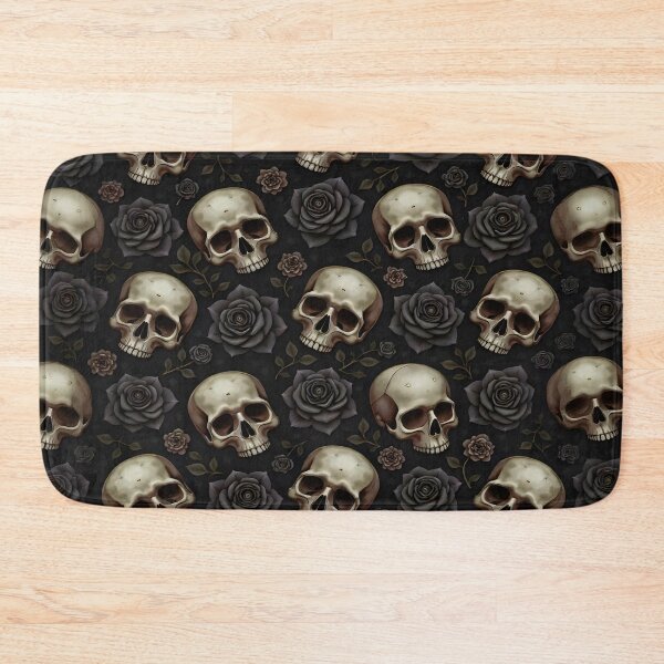 Item preview, Skull and Roses designed and sold by JacquiTaylorArt.