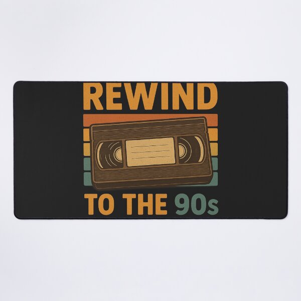 Item preview, Rewind to the 90s – Retro VHS Nostalgia Design designed and sold by SablePL.