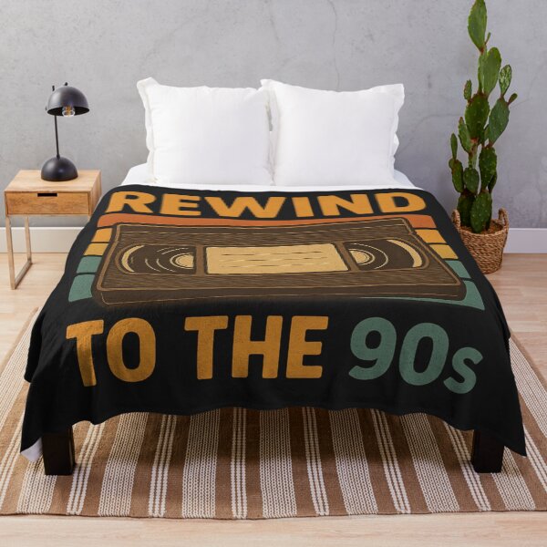 Item preview, Rewind to the 90s – Retro VHS Nostalgia Design designed and sold by SablePL.