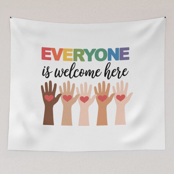 Item preview, Everyone Is Welcome Here Idaho Teacher  designed and sold by SlogariArt.