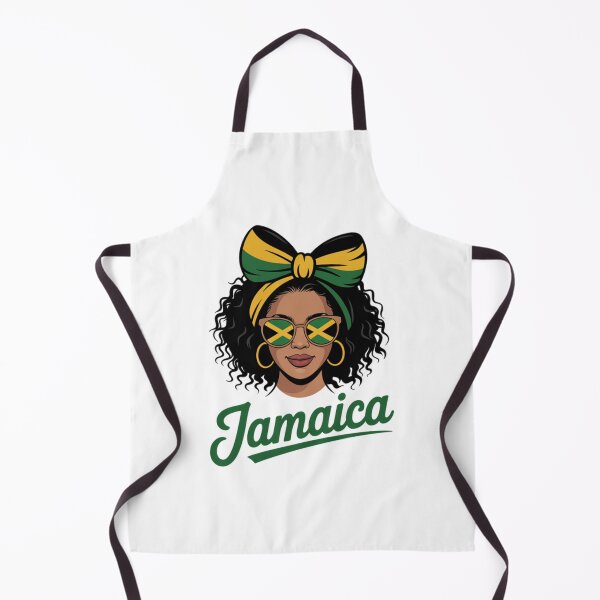 Item preview, Jamaican Girl Jamaica Flag Pride designed and sold by SlogariArt.