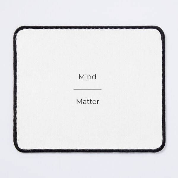 Item preview, Mind over Matter. Motivational Quote. designed and sold by BorderlineEcho.