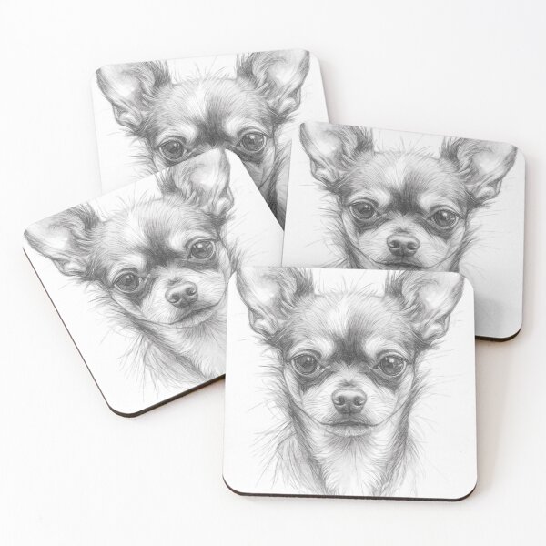 Item preview, Chihuahua Pencil Portrait designed and sold by Leon Woods Pencil Art.