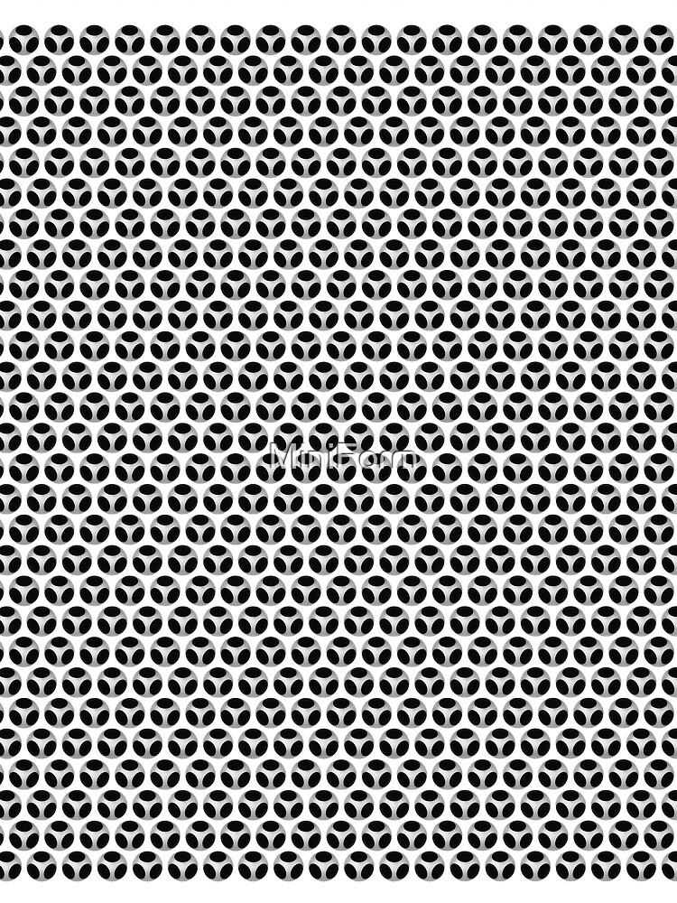 Thumbnail 3 of 3, Scarf, Mac Pro Lattice Pattern designed and sold by MiniForm.