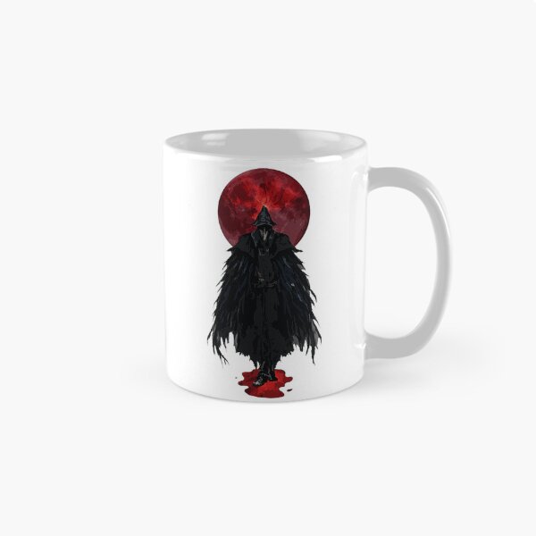 Item preview, Bloodborne Hunter And Blood Moon  designed and sold by Thunderrrrr123.